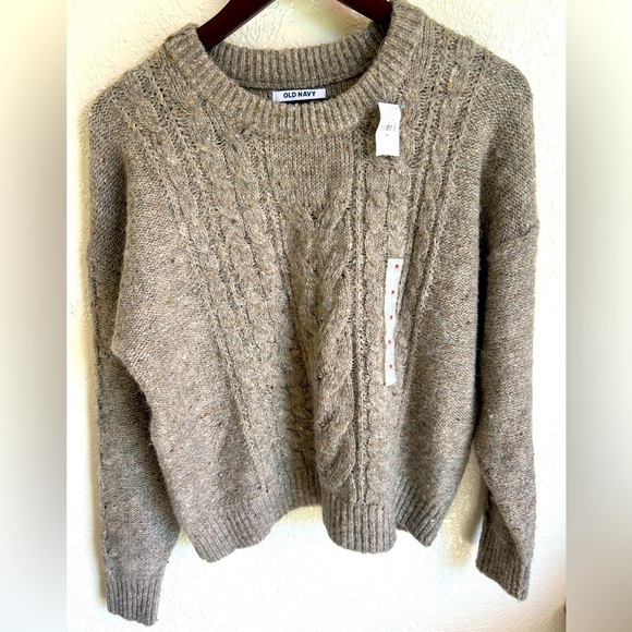 Old Navy Sweaters - Old Navy Taupe Sweater – Size M (New with Tags)